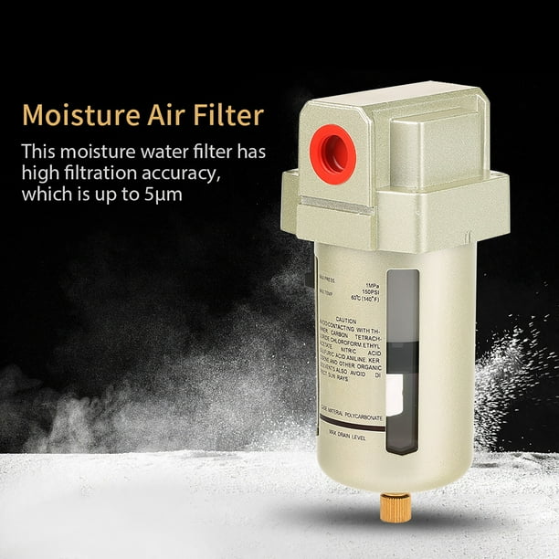 Filtro De Aire De Humedad, Filtro De Agua De Humedad, Práctico, Conveniente, Confiable Para La Humedad, Impurezas De Uso General, Uso Profesional ANGGREK Otros