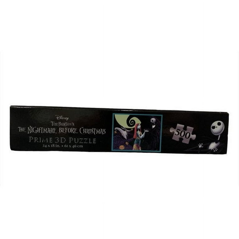 DISNEY NIGHTMARE BEFORE CHRISTMAS JACK COFFIN 550 PIECE PUZZLE 25TH  ANNIVERSARY 