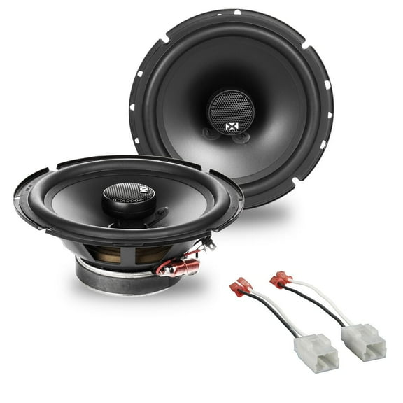 NVX Knee Panel Factory Speaker Replacement for Select Jeep 2007-2018 Vehicles 6.5" Coaxial Speakers