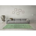 thumbnail image 3 of Ahgly Company Indoor Rectangle Oriental Light Blue Modern Area Rugs, 3' x 5', 3 of 4