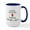 White/Navy Inside, variant on CafePress - Save Water Drink Bloody Marys Mugs - 15 oz Ceramic Large Mug