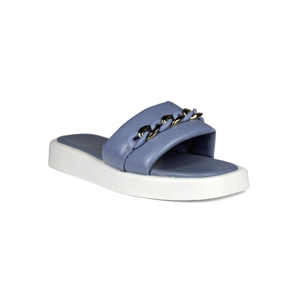 Sandalia Piso Calzado Dama Lob Footwear 55102021 azul 26 LOB Footwear 55102021