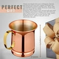 thumbnail image 6 of Pure Copper Beer/Milk Mug,Handcrafted Cup,,Drinkware Tableware X2 I500085051, 6 of 6