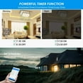 thumbnail image 5 of GREENCYCLE Smart Light Switch WiFi Wall Wireless 2x 2-gang Switch + 2x WIFI Receiver Compatible with Amazon Alexa and Google Home Remote Control Lights and Appliances Timing Function, 5 of 8