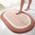 thumbnail image 1 of Alfombra de baño absorbente, alfombra de cocina antideslizante, alfombra impermeable para la puerta del dormitorio, alfombra de poliéster lavable a máquina, pelo extra grueso de 30 mm, 1 of 6