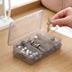 thumbnail image 3 of Transparent Storage Box Dustproof Dual Layers Jewelry Storing 10 Grids Jewelry Storage Pouch For Hotel JikaixCoffee, 3 of 5