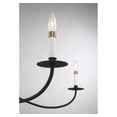 thumbnail image 6 of Trade Winds Arise 6-Light Chandelier in Matte Black, 6 of 6