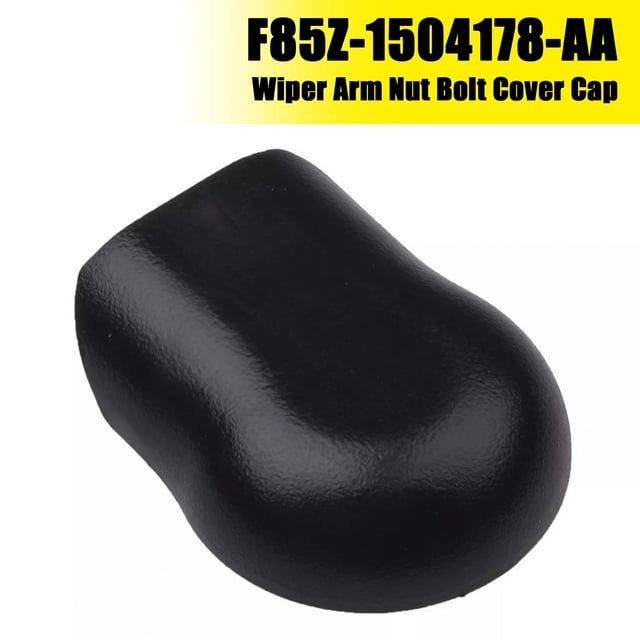 Right OR Left Wiper Arm Nut Bolt Cover Cap Front for Ford F85Z-1504178-AA