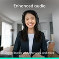 thumbnail image 3 of Logitech H390 Wired Headset with Noise Canceling Microphone, 3 of 9