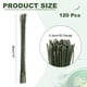thumbnail image 2 of Alambre de florista Uxcell 0.3mm 30 Gauge, 120 Pcs Alambre para flores, Verde oscuro, 2 of 6