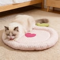thumbnail image 4 of Cooling Pet Mat for Small to Medium Dogs and Cats Portable Fruit Pattern Breathable Sleeping Pad for Summer Indoor Outdoor Travel, Washable and Foldable Pet Bed for Floor Sofa Car Seat, 4 of 6