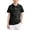 Black, variant on longantii Boys Short Sleeve Polo Shirt Button Down Collared Polka Dot Golf Shirts Casual School Uniform Shirt Cozy Comfort Kids Summer Tops Light Blue 13-14 Years