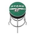 thumbnail image 5 of Trademark Gameroom Dallas Stars Logo Bar Stool with Padded Seat, 5 of 5