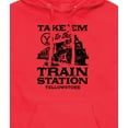 thumbnail image 3 of Yellowstone - Take Em Train Station- Mens Fleece Pullover Hoodie, 3 of 6