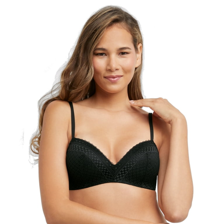 Maidenform Self Expressions Women's Essential Convertible Push Up Bra Bra,  Black, 38B : : Clothing, Shoes & Accessories