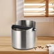 thumbnail image 4 of Caja de café estilo barista con barra de golpe extraíble y antideslizante que absorbe los golpes. Plata L, 4 of 9
