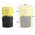 thumbnail image 4 of Microphone Dynamique Sans Fil Capsule de Remplacement Professionnelle Accessoires de Microphone Général Jaune, 4 of 6