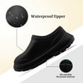 thumbnail image 2 of Chef Shoes Men Women Lightweight Comfort Non Slip Work Shoes Water Proof Closed Toe Clogs for Nurse Kitchen Restaurant Food Service, 2 of 6