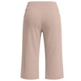 thumbnail image 3 of MLQIDK Pedal Pushers for Women Yoga Capri Pants Dressy Casual Knee Length Elastic Waist Yoga Leggings Trendy Summer Yoga Capri Pants with Pockets Complexion S, 3 of 6