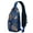 Greenish-blue-29, variant on Bohemian Ethnic Hippie Sling Backpack for Women Men – Ergonomic fit, Partitioned main compartment, Durable polyester – Retro Ethnic Boho chic Design for Travel, Hiking, Outdoor