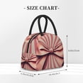 thumbnail image 2 of Disketp Retro Bow Bolsa Térmica para Almuerzo, Lonchera con Abertura Amplia y Gran Capacidad, Organizador Reutilizable para Mujeres, Hombres y Adultos, 2 of 6