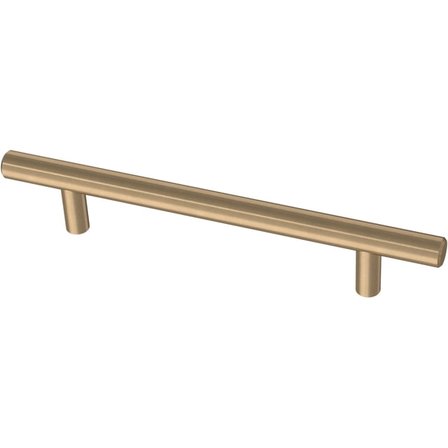 Tiradores para gabinete Franklin Brass, paquete de 5, 13 cm, bronce champán