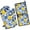 Blue Lemon-1, variant on Blue Lemon Kitchen Oven Mitt and Pot Holder Sets 2 Pcs for Baking, Cooking and Grilling, Heat Resistant Up To 392 °F