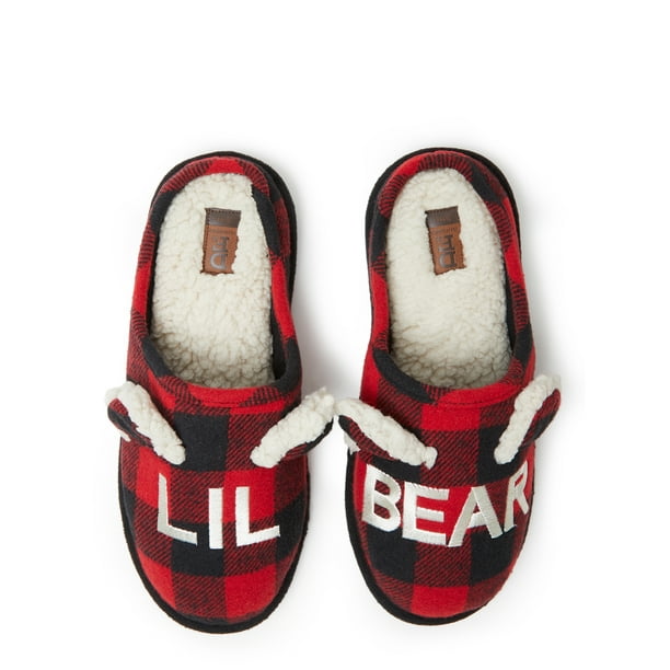 adult lil bear slippers