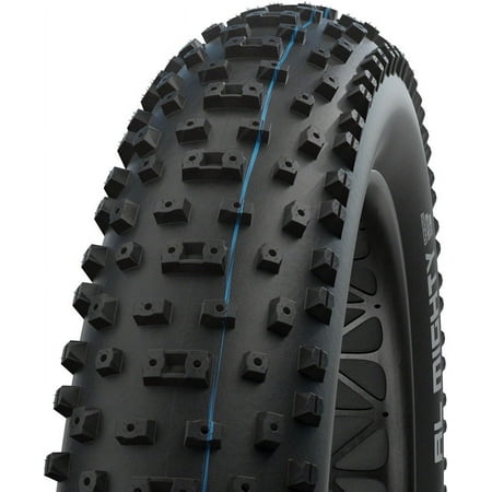 Schwalbe Al Mighty Tire - 26x4.8 Tubeless Black Evo Line Addix Speed Grip Super