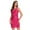 Hot Pink, variant on Women's Sequins Bodycon Mini Dress Sleeveless Floral Glitter Party Dress Night Club Teen Homecoming Dress Beige L