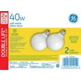 thumbnail image 1 of GE Lighting Canada 40 Watt G25 Soft White Bulbs, 1 of 1