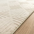 thumbnail image 3 of Washable Area Rug with Geometric Pattern and High-Low Effect, 3 of 5