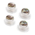 thumbnail image 3 of 4 Pieces Guitar Knob Cap Volume Control Hat Style Durable PP for Bass Guitar Instrument Replacement, 3 of 6