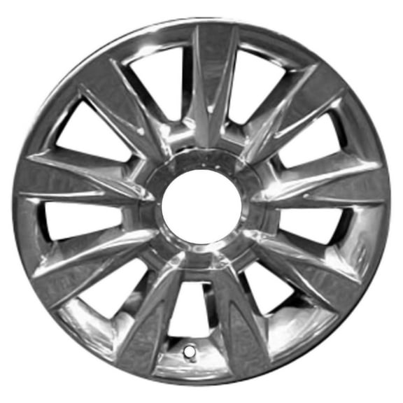 New Aftermarket  Cladded Chrome Aluminum Wheel 17 x 7.5 9H6Z1007B fits 2010-2012 Lincoln MKZ