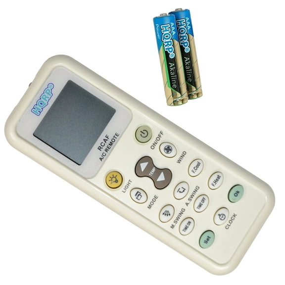 HQRP Universal A/C Remote Control Compatible with TADIRAN Air Conditioner / Fahrenheit displaying