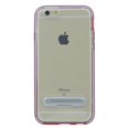 thumbnail image 1 of TopSave Pare-Chocs en Caoutchouc Clair TPU+cadre Dur pour Iphone 7/8 Plus avec Support, Rouge, 1 of 3
