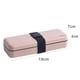 thumbnail image 5 of Kit de costura Tijeras Dedal Hilo Agujas de coser Cinta métrica Caja de transporte Set - Rosa claro Inevent HA2839-03B, 5 of 6