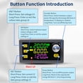 thumbnail image 3 of Zootealy Adjustable DC Voltage Regulator with Solar Charging Module and LCD Display - Modbus Protocol Support - Remote Cluster Control - Efficient Power Management, 3 of 7