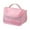 Pink, variant on Make up Bag Hwkond, Cosmetic Bag Wash Bag New Leather Fashion Letter Makeup Bag Bag Large Capacity on Clearance