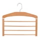 thumbnail image 1 of 1 percha multifuncional antideslizante de madera para secar ropa y pantalones, 1 of 7
