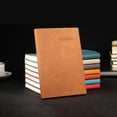 thumbnail image 5 of Cuaderno de negocios A5 con hojas rayadas, 220 páginas, para estudiantes, profesores y personal, color rojo y naranja, 5 of 5