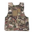 thumbnail image 2 of Niños Niños Ejército Equipo militar Juego de combate Camuflaje Uniforme Chaleco (Camuflaje CP), 2 of 14