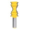 thumbnail image 4 of Cortador De Carpintería De 44563 Vástago Cortador De Enrutador De Moldes Arquitectónicos De Alta Cortador De Bordes Práctico Herramienta De Carpintero Fácil De Usar Para Gabinetes De Puertas Scienceny TO002094-00, 4 of 6