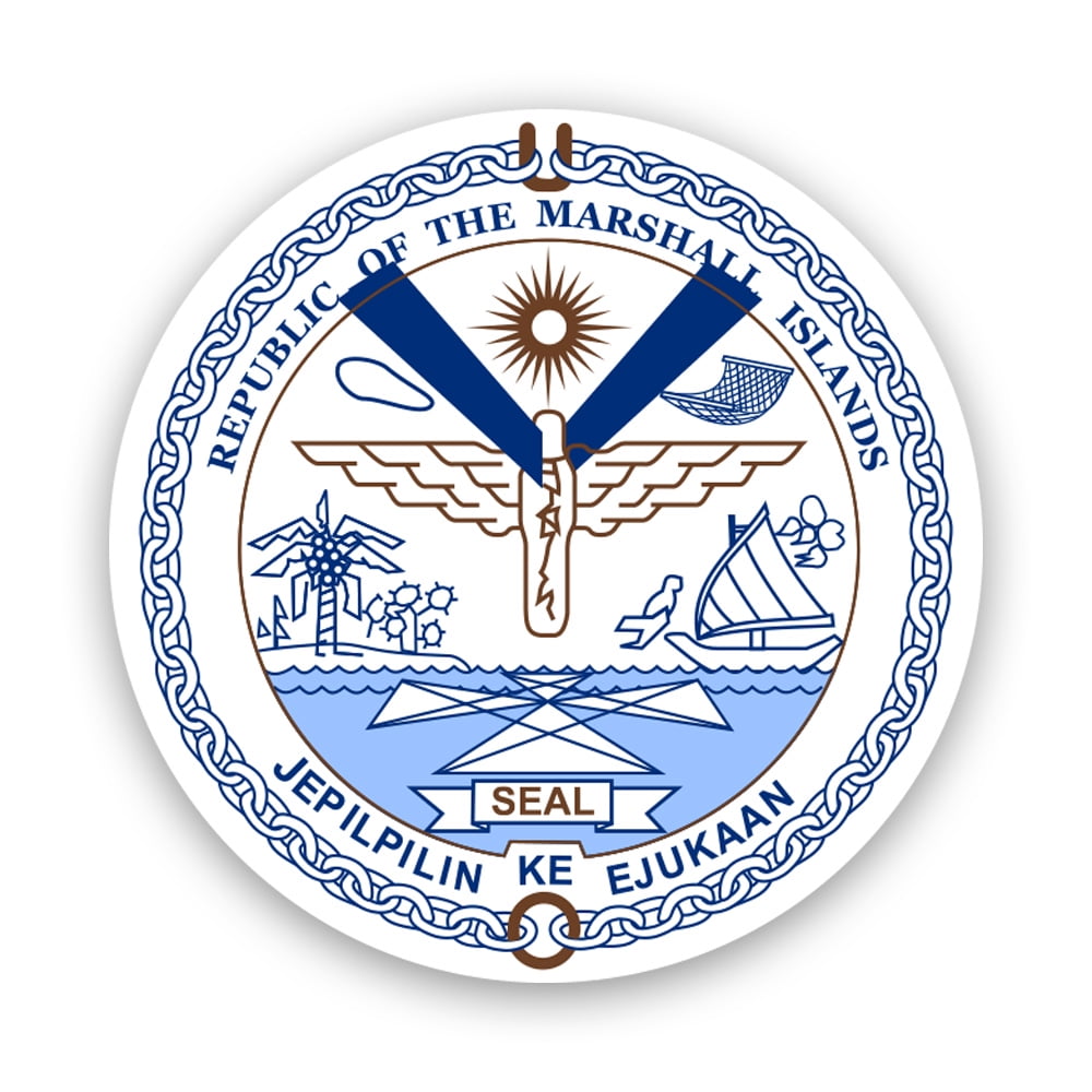 Marshall-islands Flag Gift For Proud Marshallese" Sticker By