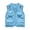 S6-Blue, variant on Safari Cargo Vest Jacket for Men Zip Up V Neck Sleeveless Vest with Multi-Pockets Jacket Lightweight Travel Hunting Fishing Casual Outerwear,Red 3XL