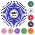 thumbnail image 1 of Max 500 Personalized Pens with Name Custom Stylus Pens Free Engraved Bulk, Customized Ballpoint Pens Logo Text Message for Business Black Ink with Touch Metal Office Gift for Graduations-400Pcs, 1 of 4