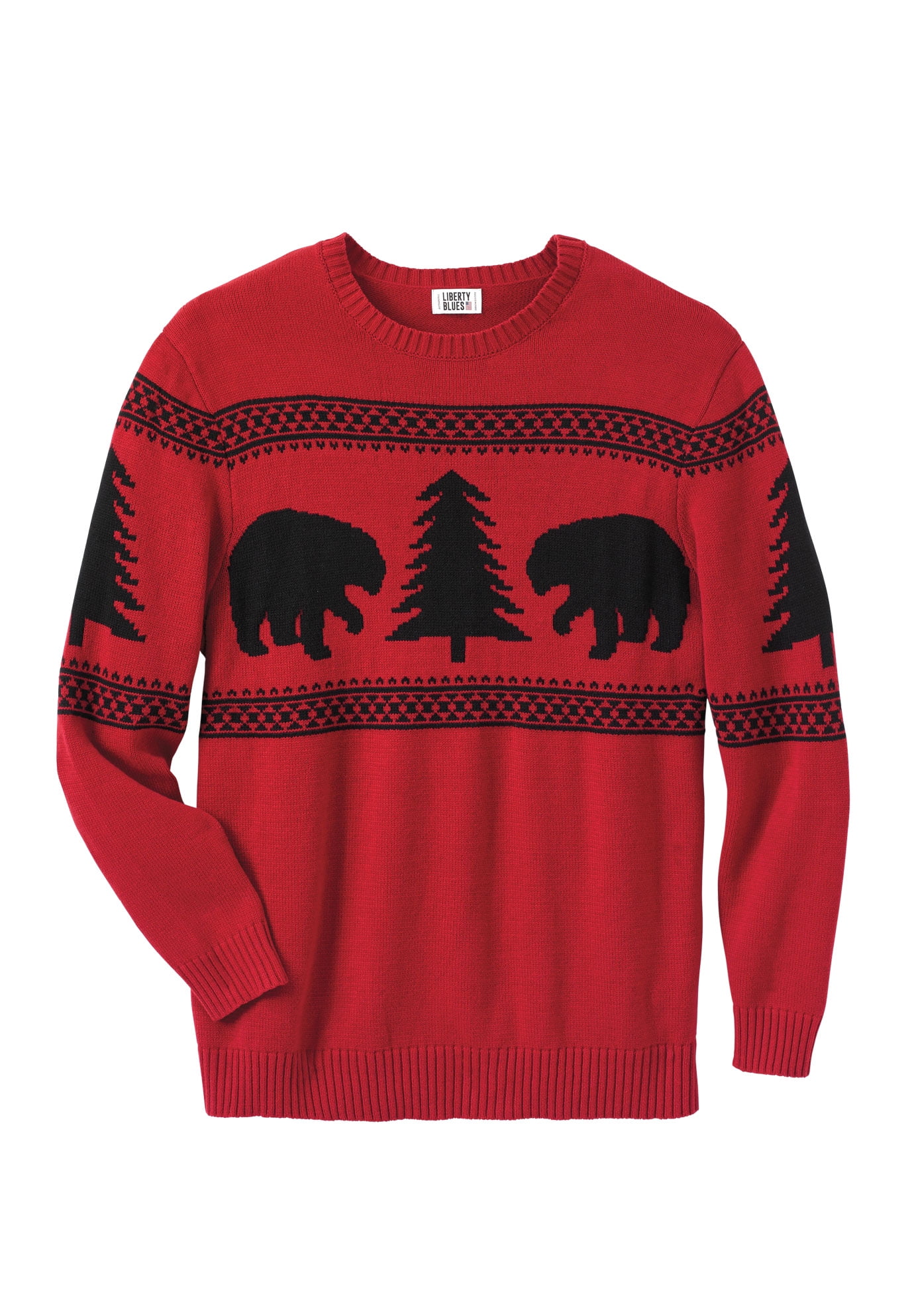 big and tall holiday sweater