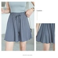 thumbnail image 2 of Kadahis Women's Comfy Casual Elastic Waist Loose Shorts，2-Pack, 2 of 6