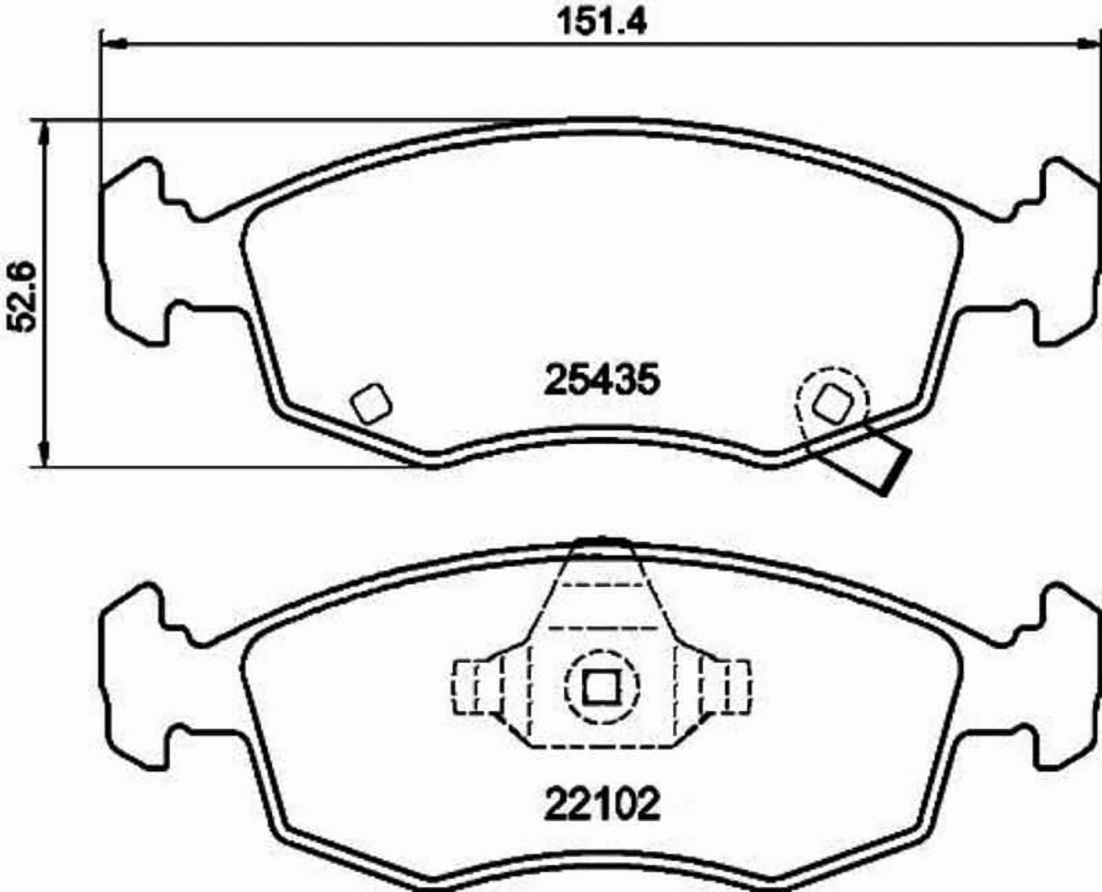 HELLA Brakes 355021751 HELLA OE Certified