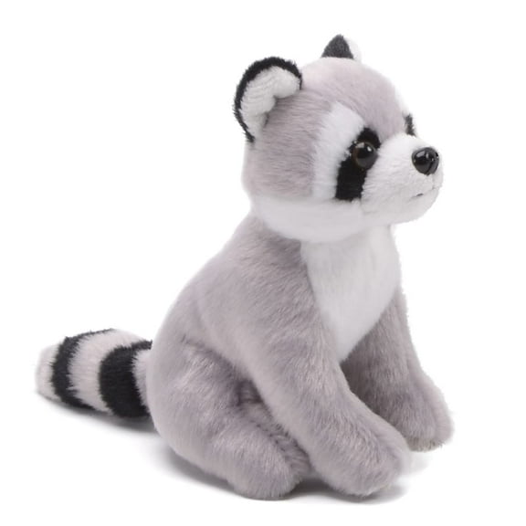 Unipak Brad's Forest Animal Baby Raccoon Plush Figure Toy, Kids Toddler Baby Stuffed Animal Toy, 4-inch Height